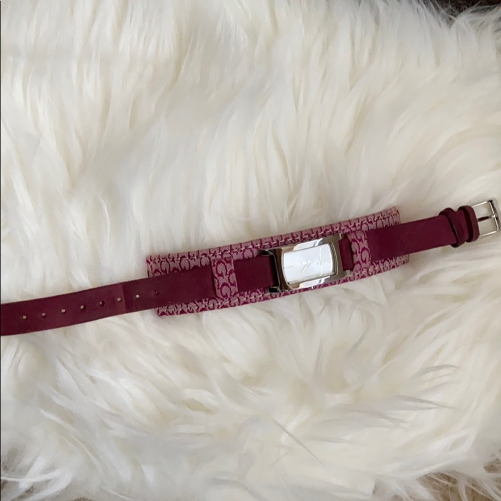 Guess Watch Purple  woolen watch